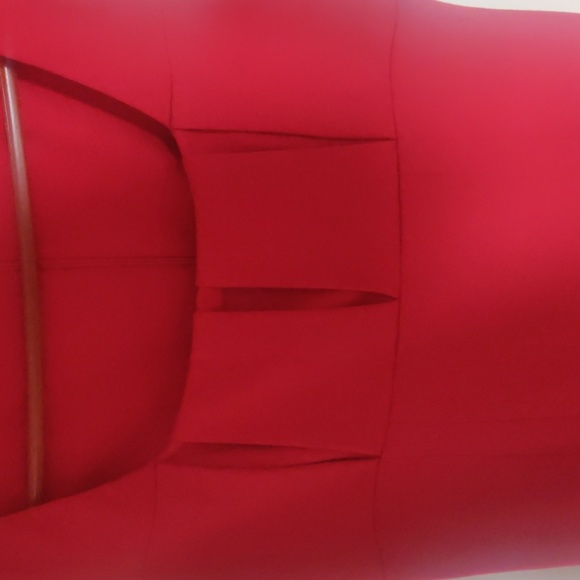 Calvin Klein Red Dress Size 12 - Picture 3 of 3
